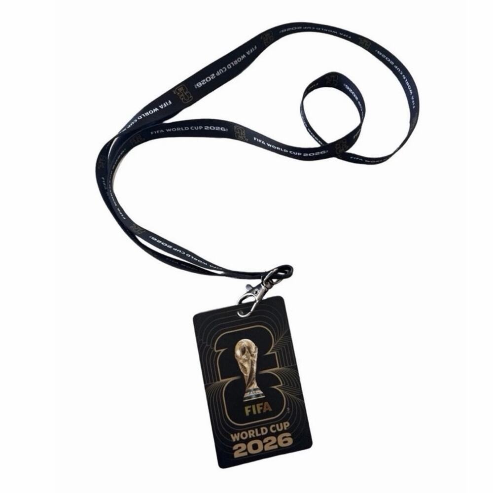 FIFA World Cup 2026  Pass & Lanyard  NEW! (LIMITED EDITION)